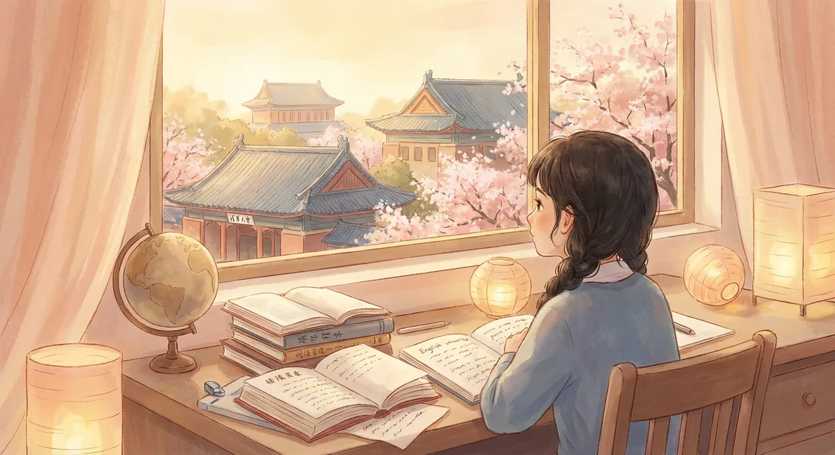 Ксюша мечтает о Tsinghua University