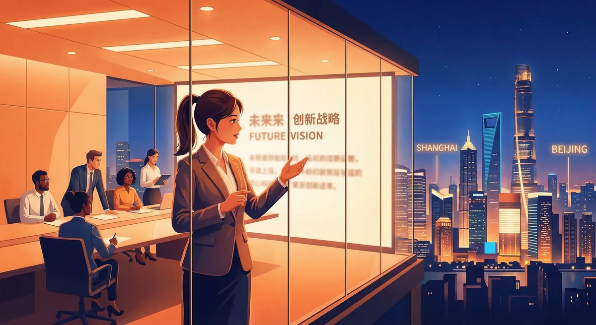 Предпринимательство в Китае — офис в Шанхае